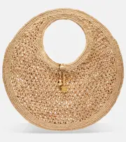 [Jacquemus] Jacquemus Spiaggia raffia tote bag One Size neutrals