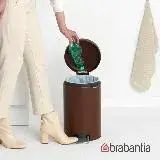 在飛比找遠傳friDay購物優惠-【Brabantia】NEWICON 環保垃圾桶12L-礦物