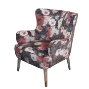 BT East Hampton Velvet Upholstered Accent Chair