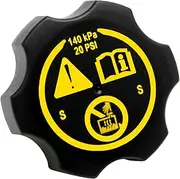 Coolant Reservoir Cap 13598760 13502353 53330779, Replacement Radiator Expansion Water Tank Cover for Vauxhall Opel Corsa D E Astra J K Insignia A B Mokka X Zafira B Zafira Tourer C Meriva B Adam