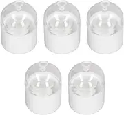 [Loboo Idea] Makeup Sponge Storage Box White Beauty Blender Holder DUSTPROOF with Strap for Travel