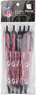NFL 5-Pack Retractable Click Pens- Great Stocking Suffers and Party Favors