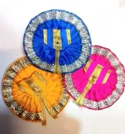 Lovely Laddu Gopal Poshak Kanha ji Dress Hare Krishna Janmashtami Puja ISKON Gif