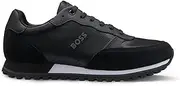 [BOSS] Men's Parkour-L Runn Trainers Made of Various Materials with Faux Leather Details Size