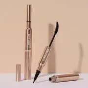 BEAUTY GLAZED - Bushy Big Eyes 2 In 1 Eyeliner & Mascara #B81 (0.4g & 5g)