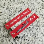 E-3 Sentry AWACS Remove Before Flight ® Keychain, Tag, Streamer!