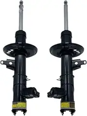 QYCLY 84002180 1Pair Front Shock Absorbers with Electric Compatible for Cadillac XT5 2017-2020, Front Struts, No Compatibility Issues, Guaranteed Smooth Installation