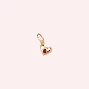 Mini Heart Pendant - Rose Gold by Linden Cook | the memo