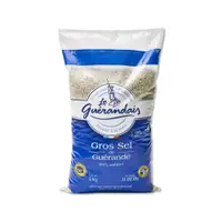 在飛比找松果購物優惠-法國GUERANDE葛宏德-天然灰海鹽5kg/袋(調味鹽,粗