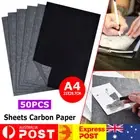 AU 50/100 Sheets Carbon Paper Transfer Copy Graphite Tracing A4 Wood Canvas Art