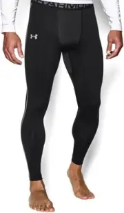Under Armour Evo ColdGear Compression Tights - Small - Black