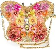 [MARY FRANCES] Take Flight Shoulder Handbag, Multicolor, Multicolor, 9.5 x 2.25 x 8 Inches