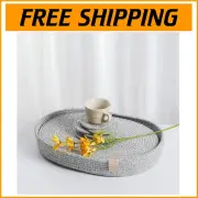 Durable Oval Placemats for Festive Dining - Set of 6 Plus Coaster Collection