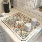 High Quality Draining Mat Mat For Bottles For Dishes For Pans Nordic Diatom Mud