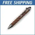 Orange/Black EDC Bolt Action Pen – Refillable Ink & Touchscreen Functionality