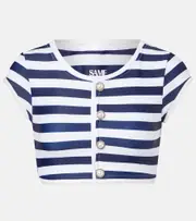 [Same] Same Grace striped bikini top AU 12 blue