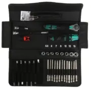 Wera MAINTENANCE TOOL KIT 39Pcs Ratchet, Screwdriver, Sockets, Voltage Tester