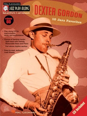 Dexter Gordon Jazz Play-Along Vol 60 Bb Eb C BC Instruments Sheet Music Book CD