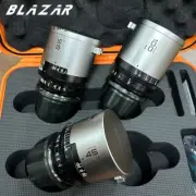 BLAZAR REMUS 1.5x 45mm 65mm T2.0 100mm T2.8 Full Frame MF Lens Canon EF/PL Mount