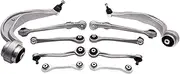8K0407151C 8K0407151B Compatible With A4 B8 A5 8t3 Q5 Front & Rear Suspension Control Arms Kit 8K0407151B 8K0407152B 8K0407510A