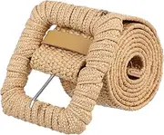 [Healeved] Boho Braided Elastic Waist Belt for Women Decorative Trousers Dress Accessory Versatile Woven Design Comfortable Seasons and Occasions