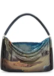 Rabanne Pixel Ombré Chainmail Shoulder bag - Multicoloured ONE SIZE