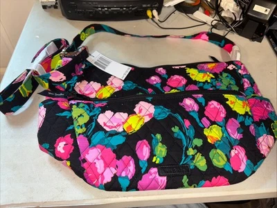VERA BRADLEY GO AHEAD CONVERTIBLE CROSSBODY BAG "HILO MEADOW" NWT