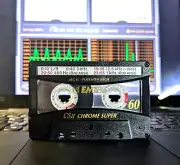 5-in-1 EMTEC/BASF CrO2 calibration cassette tape: L/R+3kHz+12.5kHz+400Hz+1kHz