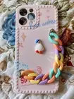Shockproof Case For iPhone 12Pro Max Rugged Cute Bumper Cover with handle chains