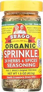 Bragg Organic Herbs and Spices Seasoning, 42 g, Sprinkle