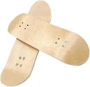 CIYODO 2pcs Mini Finger Skateboard Decks for DIY Smooth Surface Easy Control for Beginners Pros for Skateboard Enthusiasts