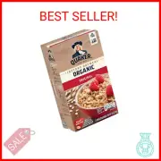 Quaker Instant Oatmeal, Organic Regular, 7.9 Oz (Packaging May Vary)