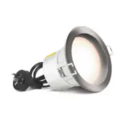 HPM DLI LED 840lm Colour Changing 7W Dimmable LED Downlight Brushed Chrome 90mm