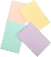 SEWACC Loose Leaf Notebook Paper Planner Refill Refills Paper for Notebook 160 Sheets