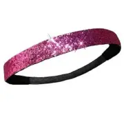 NEW! Light Pink Glitter Headband Glittery Sport Running Softball Basketball