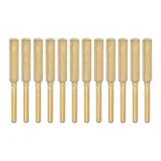 12pcs Diamond Coated Chainsaw Sharpener Bits 3/16" 4.8mm Chain Saw Grinder