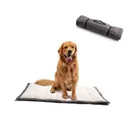 Outdoor Dog Bed, Portable Travel Mat, Rollup Pet Camping Gear, Crate Pad Large