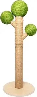 55.1” Tall Cat Scratching Post with Jute Rope, Cat Scratching Post for Indoor Cats and Kitten, Suitable for Large Adult Cat, Kitten, and All Type of Cats