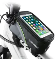 4.8" Bicycle Bike Front Frame Tube Bag Accessories for Mobile Phone Pouch M