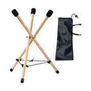 Triangle Handpan Drum Bracket Tripod Stable Non Slip Drum Bracket for