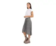 Replay Womens Print Long Skirts Printed Midi Skirt Multi