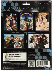 Sword Art Online Chibi Anime Magnet Set GE-39044