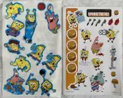 2 Sandylion Spongebob Squarepants Sticker Sheets Viacom