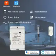 Tuya Zigbee Temperature Humidity Controller Remote Voice Control On/Off Switch