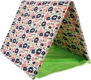 BUGUUYO Comfortable Pet Sleeping Tent Small Animal Hideout for Reptiles and Pets Cotton Tent Design for Cozy Resting Space for Guinea Pigs Hamsters and Small Creatures