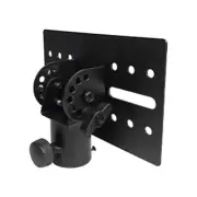 Rotatable 35mm Metal Mount Tripod Pole DJ Speaker Stand Adapter Top-Cap
