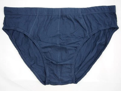 4 PACK Target Mens Briefs Size 3XL/4XL Big Fellas Cotton Underwear 2 Navy 2 Blue