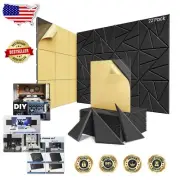 Soundproof Wall Panels - 22 Pack Self-Adhesive Acoustic Foam for Home Studio