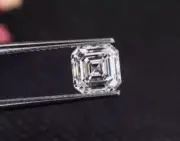 2 Ct Great Beauty Asscher Lab Grown Loose Diamond VVS1 Clarity Natural D Color