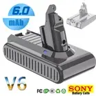 21.6V 6000mAh for Dyson V6 Battery DC61 DC62 Animal Absolute SV03 SV04 SV06 SV09